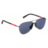 Prada - Prada Linea Rossa - Pilot Sunglasses - Lead Gray Blue Purple - Prada Collection - Sunglasses - Prada Eyewear