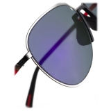 Prada - Prada Linea Rossa - Pilot Sunglasses - Lead Gray Blue Purple - Prada Collection - Sunglasses - Prada Eyewear