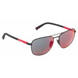 Prada - Prada Linea Rossa - Rectangular Sunglasses - Rubberized Black - Prada Collection - Sunglasses - Prada Eyewear