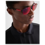 Prada - Prada Linea Rossa - Rectangular Sunglasses - Rubberized Black - Prada Collection - Sunglasses - Prada Eyewear