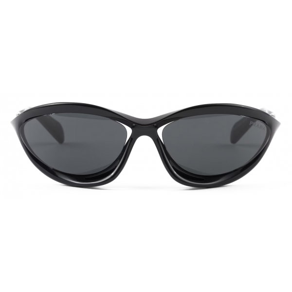 Prada - Prada Morph Collection - Occhiali da Sole Cat Eye - Nero Ardesia - Prada Collection - Occhiali da Sole - Prada Eyewear