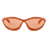 Prada - Prada Morph Collection - Occhiali da Sole Cat Eye - Arancio Metallizzato - Prada Collection - Occhiali da Sole