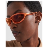 Prada - Prada Morph - Cat Eye Sunglasses - Metallic Orange - Prada Collection - Sunglasses - Prada Eyewear