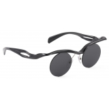 Prada - Prada Morph - Round Sunglasses - Black Slate Gray - Prada Collection - Sunglasses - Prada Eyewear