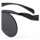 Prada - Prada Morph - Round Sunglasses - Black Slate Gray - Prada Collection - Sunglasses - Prada Eyewear