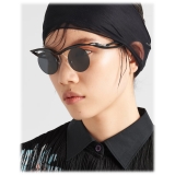 Prada - Prada Morph - Round Sunglasses - Black Slate Gray - Prada Collection - Sunglasses - Prada Eyewear