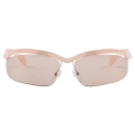 Prada - Prada Morph - Mask Sunglasses - Opaline Peach Hazelnut Brown - Prada Collection - Sunglasses - Prada Eyewear