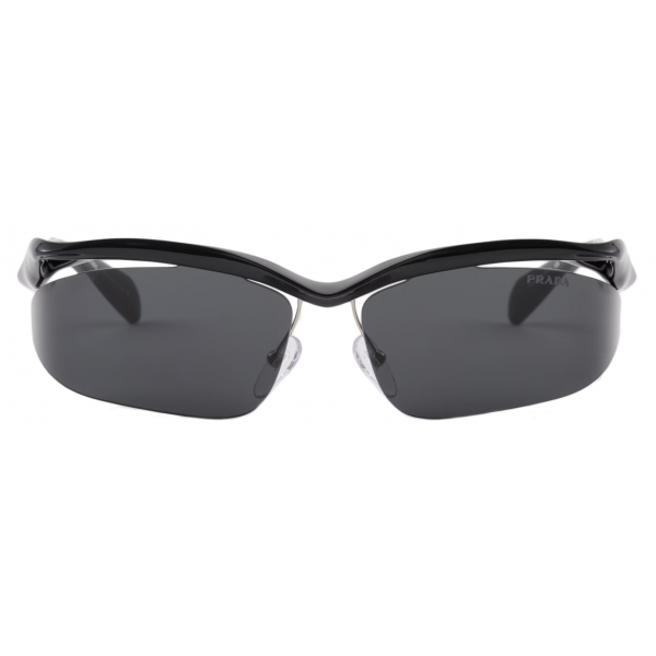 Prada - Prada Morph - Mask Sunglasses - Black Slate Gray - Prada Collection - Sunglasses - Prada Eyewear