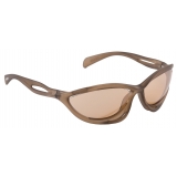 Prada - Prada Morph - Irregular Sunglasses - Frosted Loden Caramel - Prada Collection - Sunglasses - Prada Eyewear