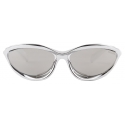 Prada - Prada Morph - Irregular Sunglasses - Shiny Chrome - Prada Collection - Sunglasses - Prada Eyewear