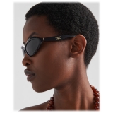 Prada - Prada Swing - Rectangular Sunglasses - Black Slate Gray - Prada Collection - Sunglasses - Prada Eyewear