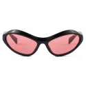 Prada - Prada Swing - Rectangular Sunglasses - Black Fire - Prada Collection - Sunglasses - Prada Eyewear