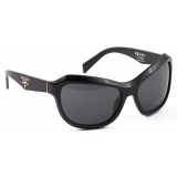 Prada - Prada Swing - Oversized Sunglasses - Black Slate Gray - Prada Collection - Sunglasses - Prada Eyewear