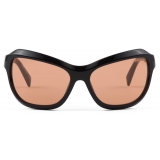 Prada - Prada Swing - Oversized Sunglasses - Black Terracotta - Prada Collection - Sunglasses - Prada Eyewear