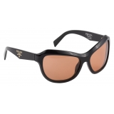 Prada - Prada Swing - Oversized Sunglasses - Black Terracotta - Prada Collection - Sunglasses - Prada Eyewear