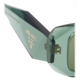 Prada - Prada Symbole - Geometric Sunglasses - Transparent Sage Green - Prada Collection - Sunglasses - Prada Eyewear