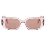 Prada - Prada Symbole - Geometric Sunglasses - Transparent Peach - Prada Collection - Sunglasses - Prada Eyewear