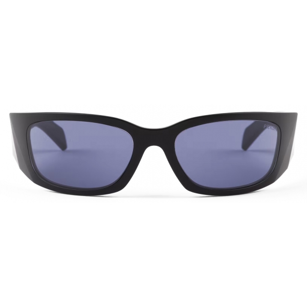 Prada - Prada Symbole - Geometric Sunglasses - Transparent Gray Chrome - Prada Collection - Sunglasses - Prada Eyewear