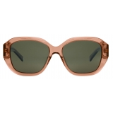 Givenchy - GV Day Sunglasses in Acetate - Peach - Sunglasses - Givenchy Eyewear