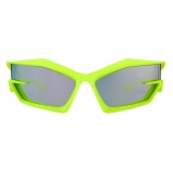 Givenchy - Occhiali da Sole Unisex Giv Cut in Iniettato - Giallo Fluo - Occhiali da Sole - Givenchy Eyewear