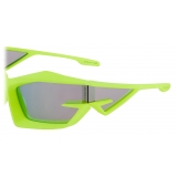 Givenchy - Occhiali da Sole Unisex Giv Cut in Iniettato - Giallo Fluo - Occhiali da Sole - Givenchy Eyewear