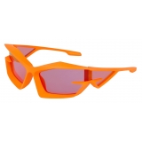 Givenchy - Giv Cut Unisex Injected Sunglasses - Orange Fluo - Sunglasses - Givenchy Eyewear