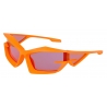 Givenchy - Occhiali da Sole Unisex Giv Cut in Iniettato - Arancione Fluo - Occhiali da Sole - Givenchy Eyewear