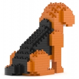 Jekca - Beagle Mini 01 - Lego - Sculpture - Construction - 4D - Brick Animals - Toys