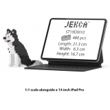 Jekca - Husky Mini 01 - Lego - Scultura - Costruzione - 4D - Animali di Mattoncini - Toys