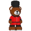 Jekca - Jekca Bear (King’s Guard) 01 - Lego - Scultura - Costruzione - 4D - Animali di Mattoncini - Toys