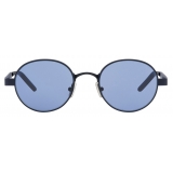 Givenchy - Occhiali da Sole Unisex G Ride in Metallo e Acetato - Blu Navy - Occhiali da Sole - Givenchy Eyewear