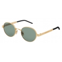 Givenchy - Occhiali da Sole Unisex G Ride in Metallo e Acetato - Oro Verde - Occhiali da Sole - Givenchy Eyewear