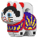 Jekca - Inu Hariko 01 - Lego - Scultura - Costruzione - 4D - Animali di Mattoncini - Toys