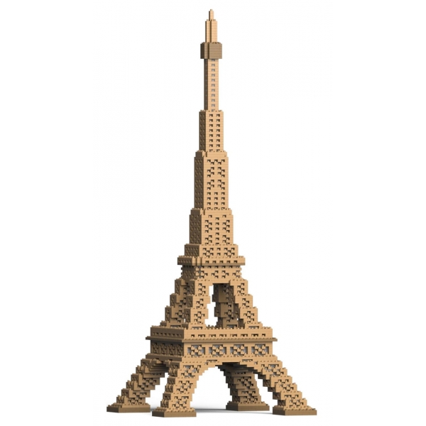 Jekca - Eiffel Tower 01S - Lego - Sculpture - Construction - 4D - Brick Animals - Toys