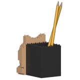 Jekca - Pomeranian Pencil Cup 01S - Lego - Scultura - Costruzione - 4D - Animali di Mattoncini - Toys