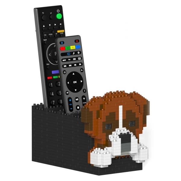 Jekca - Boxer Remote Control Rack 01S - Lego - Sculpture - Construction - 4D - Brick Animals - Toys