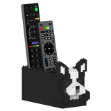 Jekca - Boston Terrier Remote Control Rack 01S - Lego - Sculpture - Construction - 4D - Brick Animals - Toys