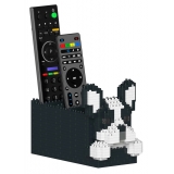 Jekca - French Bulldog Remote Control Rack 01S - Lego - Sculpture - Construction - 4D - Brick Animals - Toys