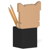 Jekca - Tabby Cat Pencil Cup 01S - Lego - Scultura - Costruzione - 4D - Animali di Mattoncini - Toys