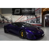 Superior Car Rental - Lamborghini Huracán EVO Spyder - Violet - Exclusive Luxury Rent