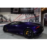 Superior Car Rental - Lamborghini Huracán EVO Spyder - Violet - Exclusive Luxury Rent