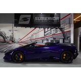 Superior Car Rental - Lamborghini Huracán EVO Spyder - Violet - Exclusive Luxury Rent