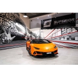 Superior Car Rental - Lamborghini Huracán EVO Spyder - Arancione - Exclusive Luxury Rent