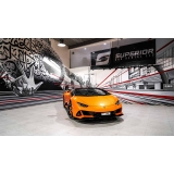 Superior Car Rental - Lamborghini Huracán EVO Spyder - Arancione - Exclusive Luxury Rent