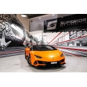 Superior Car Rental - Lamborghini Huracán EVO Spyder - Orange - Exclusive Luxury Rent