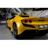 Superior Car Rental - Ferrari F8 Spider Tri-Coat Italia - Giallo - Yellow - Exclusive Luxury Rent