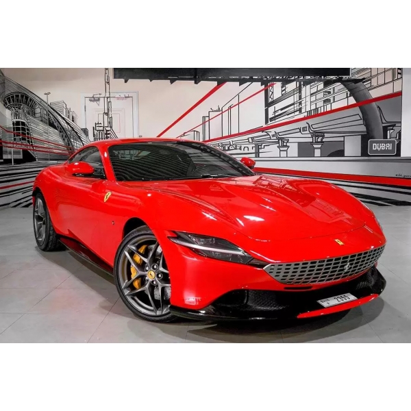 Superior Car Rental - Ferrari Roma - Red - Exclusive Luxury Rent