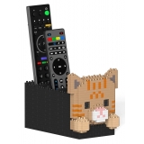 Jekca - Tabby Cat Remote Control Rack 01S - Lego - Sculpture - Construction - 4D - Brick Animals - Toys