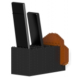 Jekca - Poodle Remote Control Rack 01S - Lego - Sculpture - Construction - 4D - Brick Animals - Toys