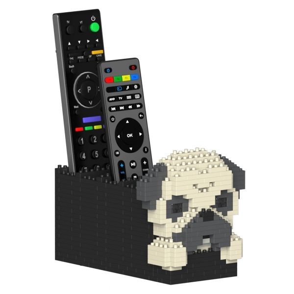 Jekca - Pug Remote Control Rack 01S - Lego - Scultura - Costruzione - 4D - Animali di Mattoncini - Toys